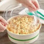 World Centric Clear Compostable PLA Lid for 16-32 oz. Fiber Bowl and 42 oz. NoTree Wide Paper Bowl - 300/Case