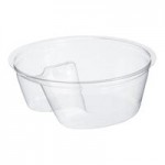 Dart SafeSeal 12 oz. Tamper-Resistant, Tamper-Evident Snack Cup with Flat Lid - 256/Case