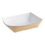 Southern Champion #250 2 1/2 lb. White Paper Food Tray - 500/Case