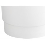 Choice 16 oz. Smooth Double Wall White Paper Hot Cup - 500/Case