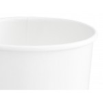 Choice 16 oz. Smooth Double Wall White Paper Hot Cup - 500/Case