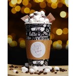 Choice 16 oz. Smooth Double Wall White Paper Hot Cup - 500/Case