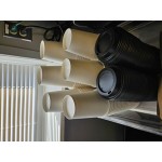 Choice 16 oz. Smooth Double Wall White Paper Hot Cup - 500/Case
