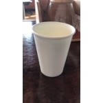 Choice 16 oz. Smooth Double Wall White Paper Hot Cup - 500/Case