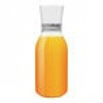 Tossware POP 32 oz. Customizable Plastic Carafe - 48/Case