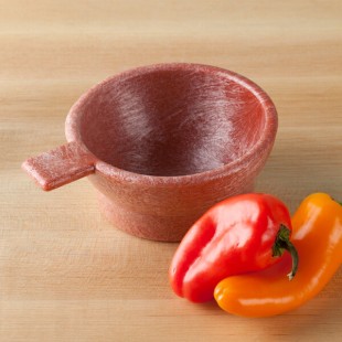 HS Inc. HS1003 4 oz. Paprika Polyethylene Salsa Cup - 24/Case