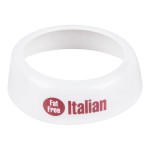 TableCraft CM16 Imprinted White Plastic 