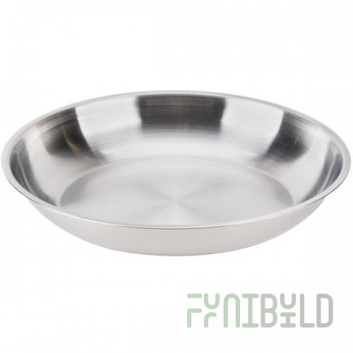 American Metalcraft SSEA14 Stainless Steel Seafood Tray - 13 3/4
