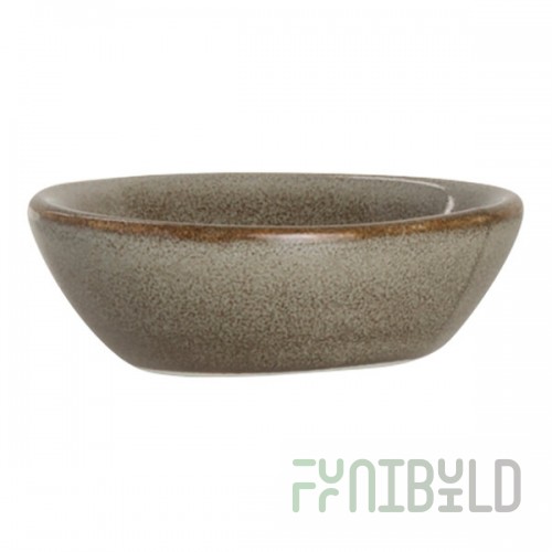 The Potter's Collection by Robert Gordon from Steelite International 1 oz. Pier Porcelain Spice Dish - 24/Case