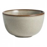 The Potter's Collection by Robert Gordon from Steelite International 1 oz. Pier Porcelain Spice Dish - 24/Case