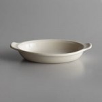 Libbey 950027737 Casablanca 4 oz. Cream White Porcelain Custard Dish - 24/Case
