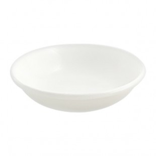 Front of the House Catalyst 1 oz. European White Round Porcelain Sauce Dish - 12/Case Front of the House Catalyst 1 oz. European White Round Porcelain Sauce Dish - 12/Case