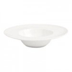 Front of the House Catalyst 1 oz. European White Round Porcelain Sauce Dish - 12/Case