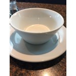 Acopa 4 oz. Bright White Porcelain Tapered Sauce Cup - 48/Case