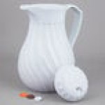 Vollrath 52160 SwirlServe 42 oz. White Hot-N-Cold Beverage Server Vollrath 52160 SwirlServe 42 oz. White Hot-N-Cold Beverage Server