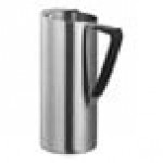 Service Ideas 64.2 oz. Slim Brushed Stainless Steel Pitcher with Guard X7025BSV2