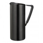 Service Ideas 64.2 oz. Slim Brushed Stainless Steel Pitcher with Guard X7025BSV2