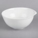 Villeroy & Boch 10-3420-3170 Flow 84.5 oz. White Premium Porcelain Salad Bowl - 6/Case Villeroy & Boch 10-3420-3170 Flow 84.5 oz. White Premium Porcelain Salad Bowl - 6/Case