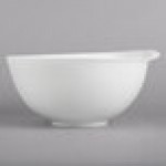 Villeroy & Boch 10-3420-3170 Flow 84.5 oz. White Premium Porcelain Salad Bowl - 6/Case Villeroy & Boch 10-3420-3170 Flow 84.5 oz. White Premium Porcelain Salad Bowl - 6/Case