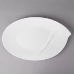 Villeroy & Boch 10-3420-3170 Flow 84.5 oz. White Premium Porcelain Salad Bowl - 6/Case Villeroy & Boch 10-3420-3170 Flow 84.5 oz. White Premium Porcelain Salad Bowl - 6/Case