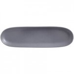 Libbey DRI-6-G Driftstone 38 oz. Granite Satin Matte Organic Porcelain Bowl - 12/Case