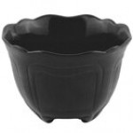 Bon Chef 9060 1.5 Qt. Platinum Gray Sandstone Finish Cast Aluminum Garnish Bowl Bon Chef 9060 1.5 Qt. Platinum Gray Sandstone Finish Cast Aluminum Garnish Bowl