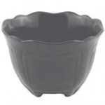 Bon Chef 9060 1.5 Qt. Platinum Gray Sandstone Finish Cast Aluminum Garnish Bowl Bon Chef 9060 1.5 Qt. Platinum Gray Sandstone Finish Cast Aluminum Garnish Bowl