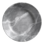 American Metalcraft Mix & Matte 16 oz. Gray Marble Melamine Bowl