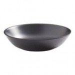 American Metalcraft Mix & Matte 16 oz. Gray Marble Melamine Bowl