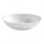 American Metalcraft Mix & Matte 16 oz. Gray Marble Melamine Bowl