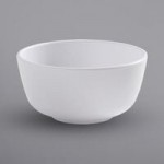 American Metalcraft Mix & Matte 16 oz. Gray Marble Melamine Bowl