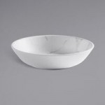 American Metalcraft Mix & Matte 16 oz. Gray Marble Melamine Bowl