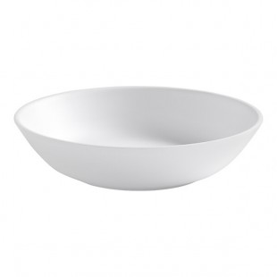 American Metalcraft Mix & Matte 16 oz. White Melamine Bowl American Metalcraft Mix & Matte 16 oz. White Melamine Bowl