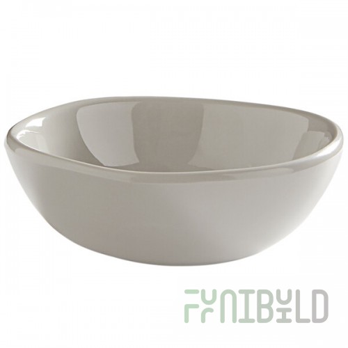 American Metalcraft CBL4SH Crave 4.5 oz. Shadow Melamine Fruit Bowl