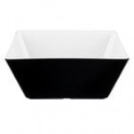 Vollrath V22203 3.5 Qt. White Large Square Melamine Bowl Vollrath V22203 3.5 Qt. White Large Square Melamine Bowl