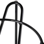 Cal-Mil C1222-10 Iron Black Three Tier Round Bowl Stand - 10