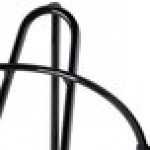 Cal-Mil C1222-10 Iron Black Three Tier Round Bowl Stand - 10