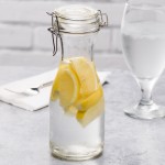 Acopa 17 oz. Customizable Glass Carafe with Resealable Lid - 12/Case Acopa 17 oz. Customizable Glass Carafe with Resealable Lid - 12/Case