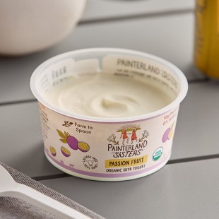 Painterland Sisters Passion Fruit Organic Skyr Yogurt Cup 5.3 oz. - 8/Pack Painterland Sisters Passion Fruit Organic Skyr Yogurt Cup 5.3 oz. - 8/Pack