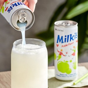 Milkis Apple Milk Soda 8.45 fl. oz. - 30/Case Milkis Apple Milk Soda 8.45 fl. oz. - 30/Case