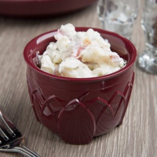 Dinex DX520061 Fenwick 5 oz. Cranberry Insulated Bowl - 48/Case Dinex DX520061 Fenwick 5 oz. Cranberry Insulated Bowl - 48/Case