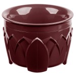 Dinex DX520061 Fenwick 5 oz. Cranberry Insulated Bowl - 48/Case Dinex DX520061 Fenwick 5 oz. Cranberry Insulated Bowl - 48/Case