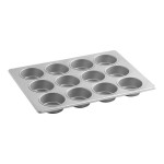 Baker's Lane 12 Cup 7 oz. Glazed Aluminized Steel Jumbo Muffin / Cupcake Pan - 13 Baker's Lane 12 Cup 7 oz. Glazed Aluminized Steel Jumbo Muffin / Cupcake Pan - 13