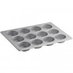 Baker's Lane 12 Cup 7 oz. Glazed Aluminized Steel Jumbo Muffin / Cupcake Pan - 13 Baker's Lane 12 Cup 7 oz. Glazed Aluminized Steel Jumbo Muffin / Cupcake Pan - 13