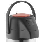 Acopa 2.5 Liter Stainless Steel Lined Decaf Airpot with Push Button Acopa 2.5 Liter Stainless Steel Lined Decaf Airpot with Push Button
