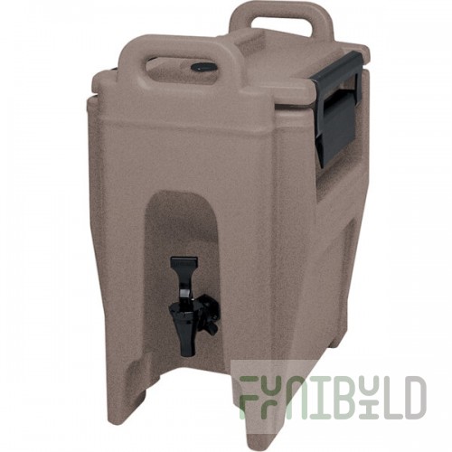 Cambro UC250194 Ultra Camtainer® 2.75 Gallon Granite Sand Insulated Beverage Dispenser