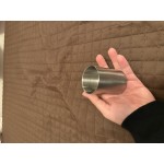 Barfly® M37053 70 mL (2.37 oz.) Stainless Steel Thimble Measure