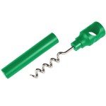 Franmara Medium Green Customizable Plastic Pocket Corkscrew 3008-13 Franmara Medium Green Customizable Plastic Pocket Corkscrew 3008-13