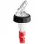 Choice 1 oz. 3-Ball Measured Liquor Pourer with Collar - 12/Pack Choice 1 oz. 3-Ball Measured Liquor Pourer with Collar - 12/Pack
