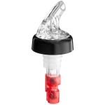 Choice 1 oz. 3-Ball Measured Liquor Pourer with Collar - 12/Pack Choice 1 oz. 3-Ball Measured Liquor Pourer with Collar - 12/Pack